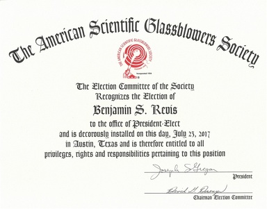 President Elect Certificate